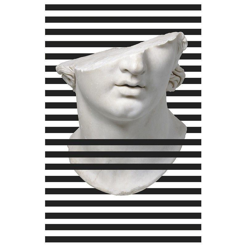 Cuadro de Metacrilato Busto, 100x3x150 cm