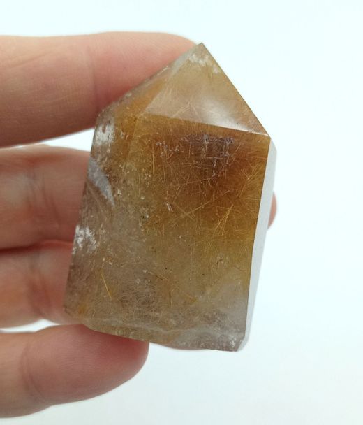 Cuarzo rutilado punta pulida