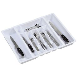 Cubertero Extensible Blanco Kesper