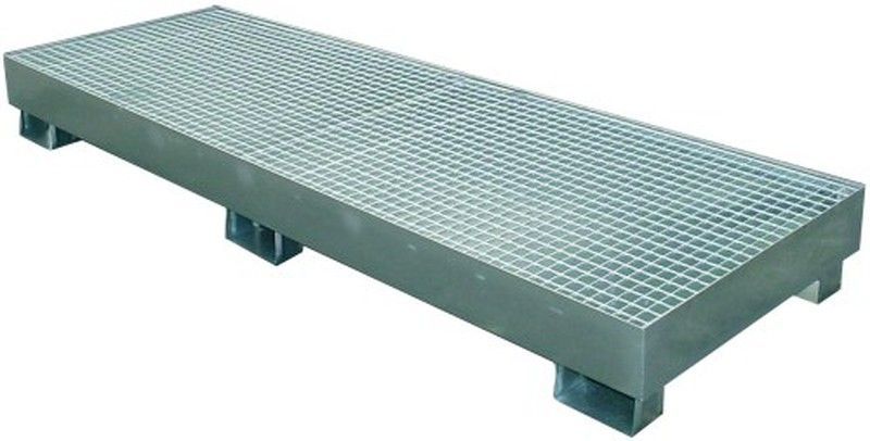 Cubeta galvanizada 4 bidones 3033-GR