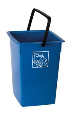 Cubeta Recicla 26Lt Amarilla Sin Tapa