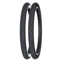 CUBIERTA MICHELIN DIABOLO CITY 550A ACCES LINE RIGIDA BLANCO/NEGRO 37-490