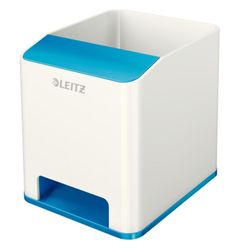Cubilete Leitz WOW DUAL, azul/blanco