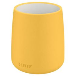 Cubilete porta lápices Leitz Cosy, amarillo