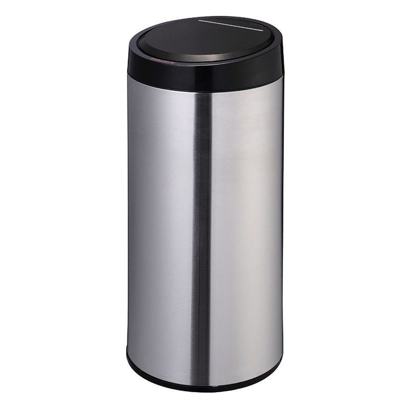 Cubo basura inox/negro HABITEX con sensor Cubo Basura Sensor Autom. 30L. Habitex