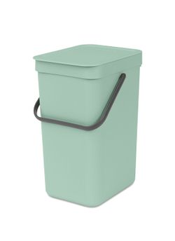 Cubo Basura para Reciclar Sort & Go 12 L Verde Jade Brabantia