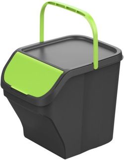Cubo Basura Reciclaje Apilab. 25lt Verde