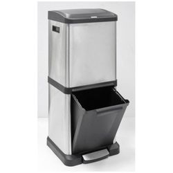 Cubo de reciclaje domestico de 2 cubos binary de arregui