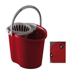 Cubo fregar Rolly Bucket. Cubo Escurridor 15 Lts. C/Ruedas Mondex