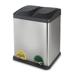 Cubo pedal HABITEX Cubo Pedal Ecologico Doble Crom. Habitex