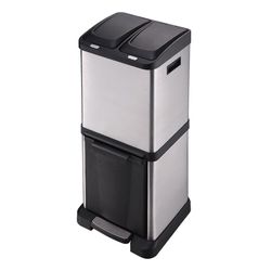 Cubo pedal HABITEX vertical Cubo Pedal Ecologico  3 Comp. Habitex