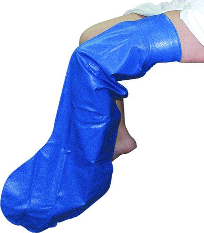 Cubre escayolas banda silicona de para pierna infantil