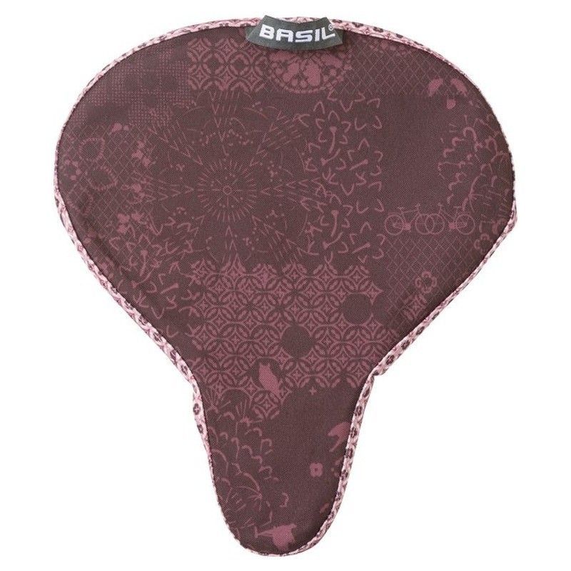 Cubre-sillin basil bohème impermeable rojo