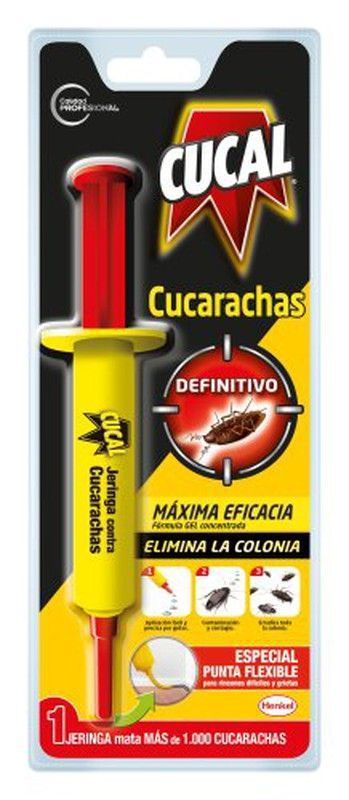 Cucal Jeringa Cucarachas 10 Gr