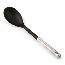 Cuchara de Acero Inoxidable y Silicona