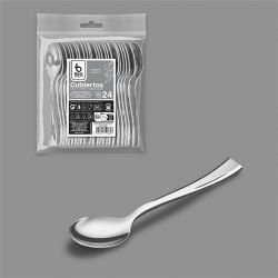 Cuchara De Degustación 10 Cm, Plata, 24 Unidades