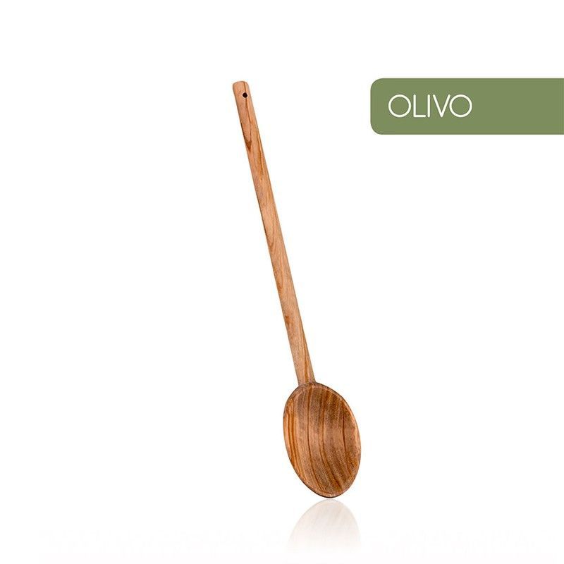 Cuchara Oval 30 Cms. Madera De Olivo 30 Cm Metaltex
