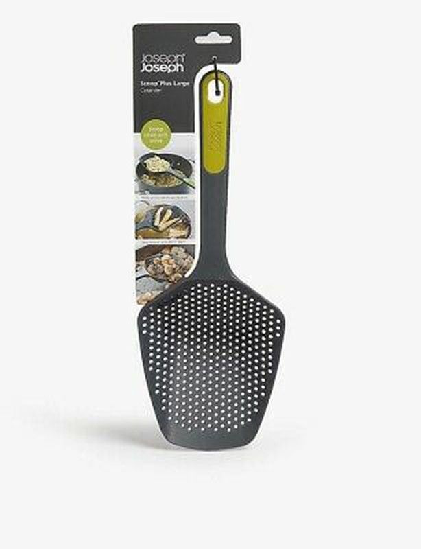 Cucharón colador gris/verde scoop plus joseph