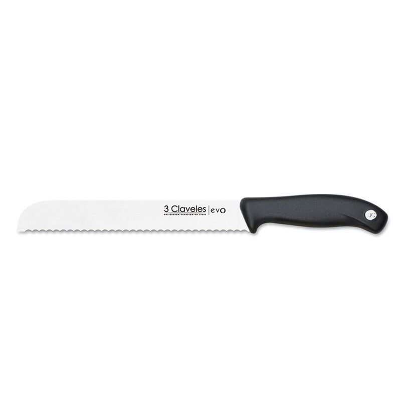 Cuchillo Cocina Pan 20 Cm 3 Claveles