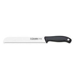 Cuchillo Cocina Pan 20 Cm 3 Claveles