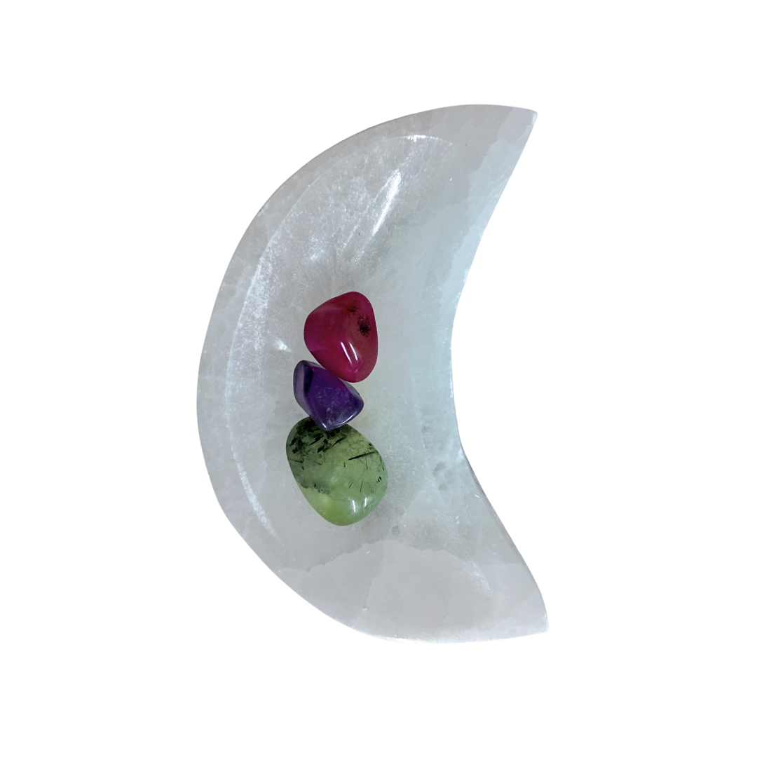 Cuenco Luna de Selenita (11x5x2.5)