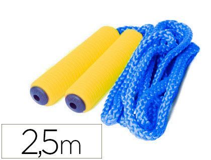 Cuerda individual amaya en polipropileno trenzado en 16 usos con mango foam 2.5 m