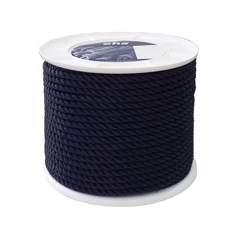 Cuerda Poliester 3C 10 Mm Azul Ehs