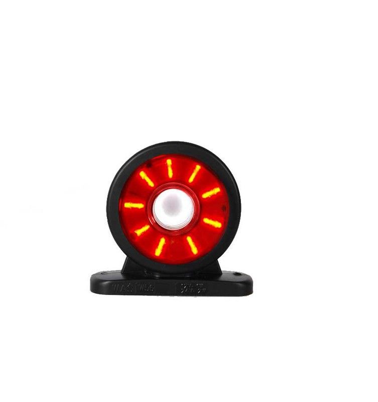 Cuerno de gálibo LED blanco y rojo 99-0516BC - Was