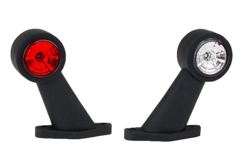 Cuerno de gálibo LED blanco y rojo largo FT-009CLED - Fristom