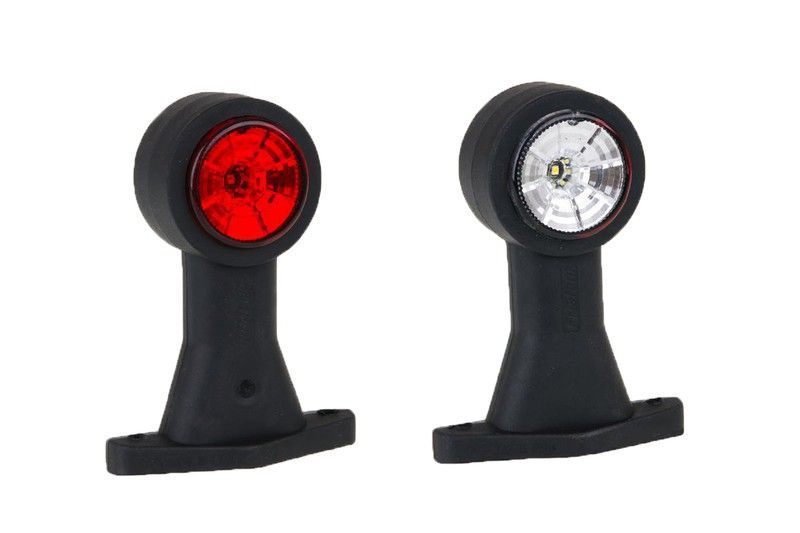Cuerno de gálibo LED blanco y rojo medio FT-009BLED - Fristom