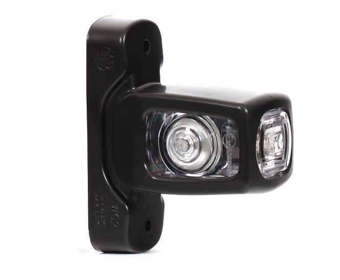 Cuerno de gálibo led corto blanco, rojo y ámbar