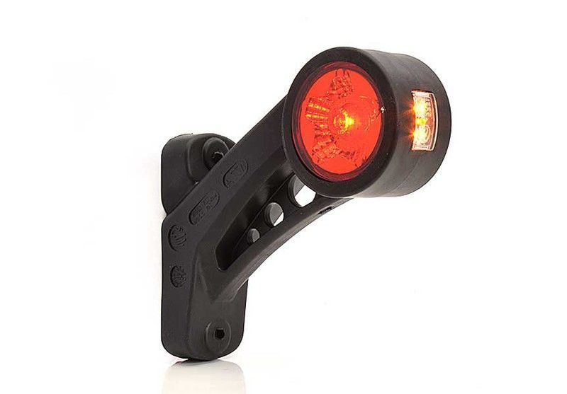 Cuerno de gálibo LED derecho blanco, rojo y ámbar 99-0894D - Was