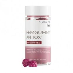 Cumlaude Femgummy Antiox 60 gummies frutas del bosque
