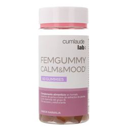 Cumlaude Femgummy Calm & Mood  60 gummies naranja