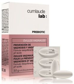 Cumlaude Prebiotic Óvulos Vaginales 10 óvulos