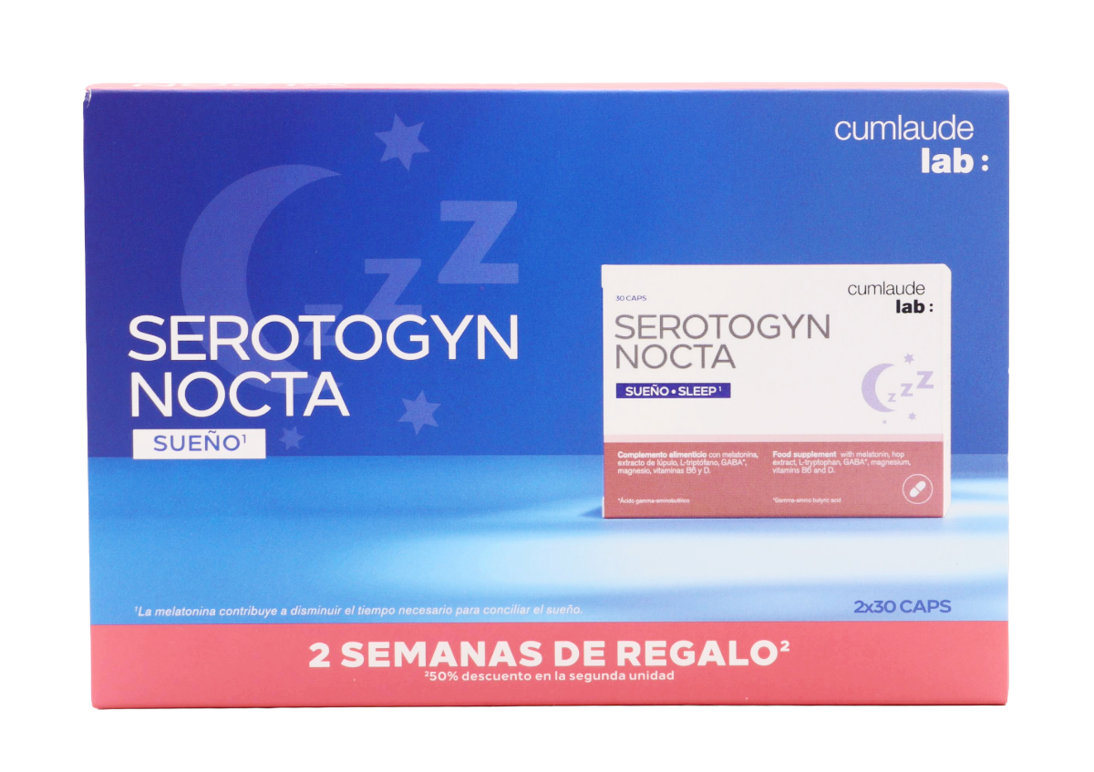 Cumlaude Serotogyn Nocta promo 2ª unidad al 50% 2x30 cápsulas