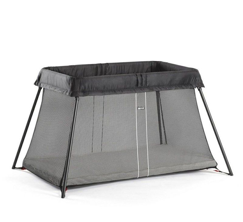 Cuna de viaje Light BabyBjörn Negro