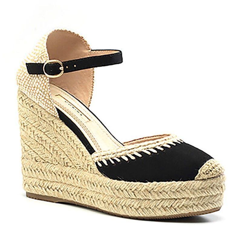 Cuña Espato India Negro de Corina Modelo M2302