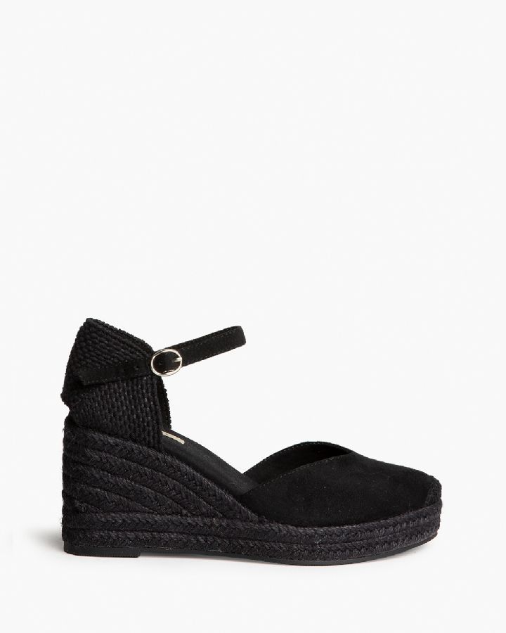 Cuña Iris Baja Negro Marca Corina REF M4301