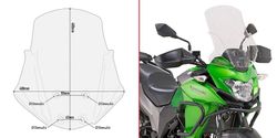 Cupula completa  kawasaki versys-x 300 17>21