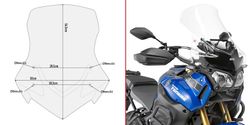 Cúpula yamaha xt1200z/ze supertenere 10-20