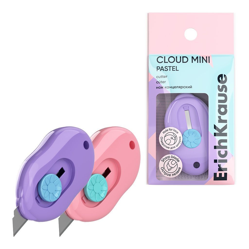 Cutter Mini Colores Pastel