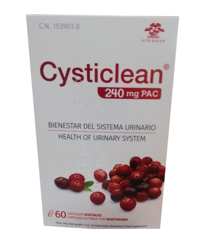 Cysticlean 240mg PAC 60 cápsulas