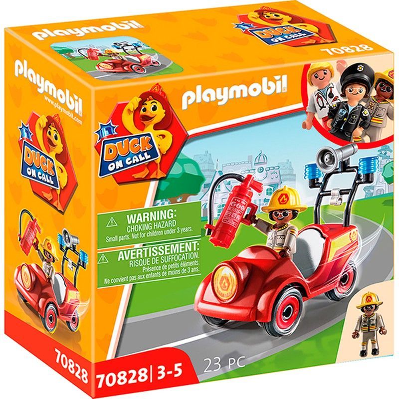 D.O.C - Mini-Coche De Bomberos Playmobil