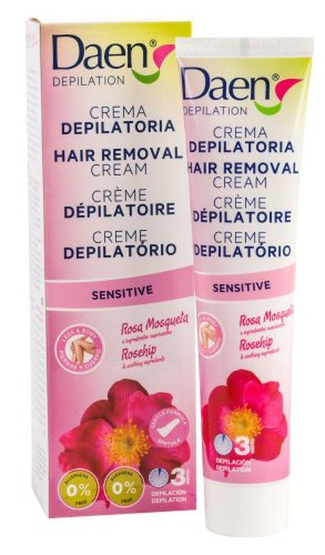 Daen Crema Depilatoria Rosa Mosqueta 125
