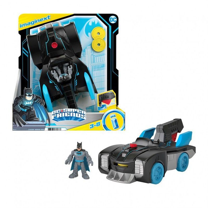 Dc Batmóvil Transf.+Batman Imaginext