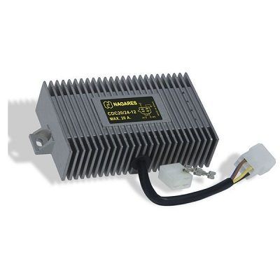 DC/DC Convertidor 24 a 12v,Protegido Contra Cortocircuitos Y Cambios De Polaridad 20A Max. MPD2 MAHLE