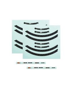 Decal bontrager aeolus comp disc anthracite/black front/rear