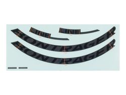 Decal bontrager line elite 30 29"" black/black