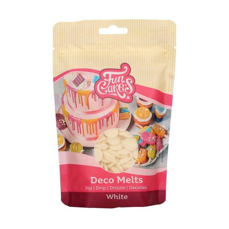 Deco melts blanco  250 grs funcakes